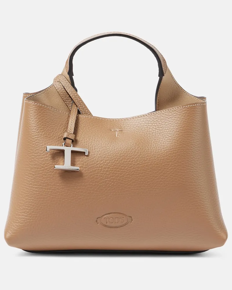 TOD'S Borsa a spalla Apa Small in pelle Marrone