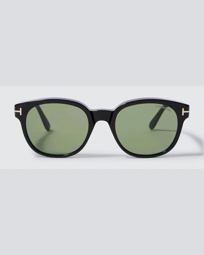Tom Ford Occhiali da sole rotondi Mert Nero