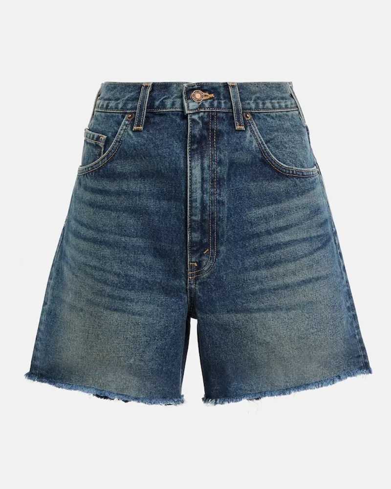 Nili Lotan Shorts di jeans Yoann Blu