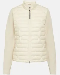 Moncler Piumino in cotone Verde