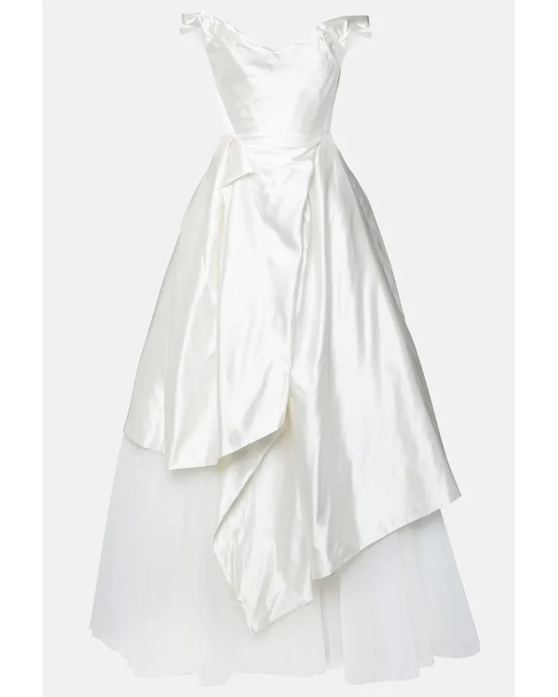 Vivienne Westwood Bridal - Abito lungo in seta Bianco