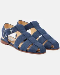 Gabriela Hearst Sandali Lynn in denim Blu