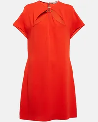 Stella McCartney Miniabito con cut-out Rosso