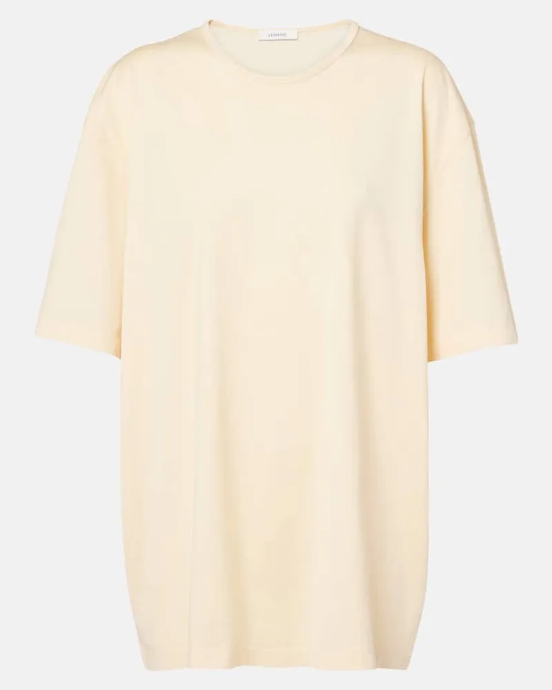 Christophe Lemaire T-shirt in jersey di cotone Arancione