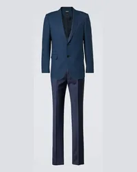 Ermenegildo Zegna Pantaloni slim Trofeo in lana Blu