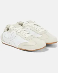 Loewe Sneakers Ballet Runner in pelle e tessuto Bianco