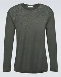 Christophe Lemaire Top in seta Grigio