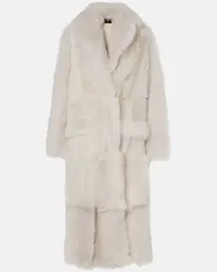 BLANCHA Cappotto in shearling Bianco