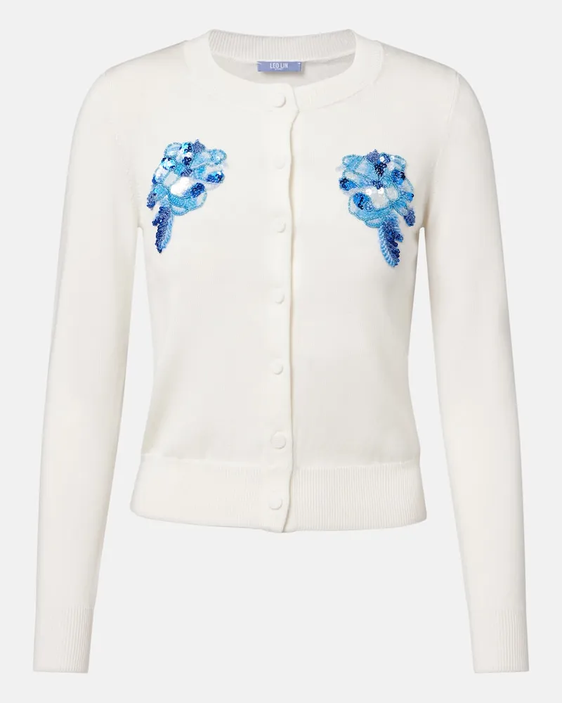 LEO LIN Cardigan Claire Bianco