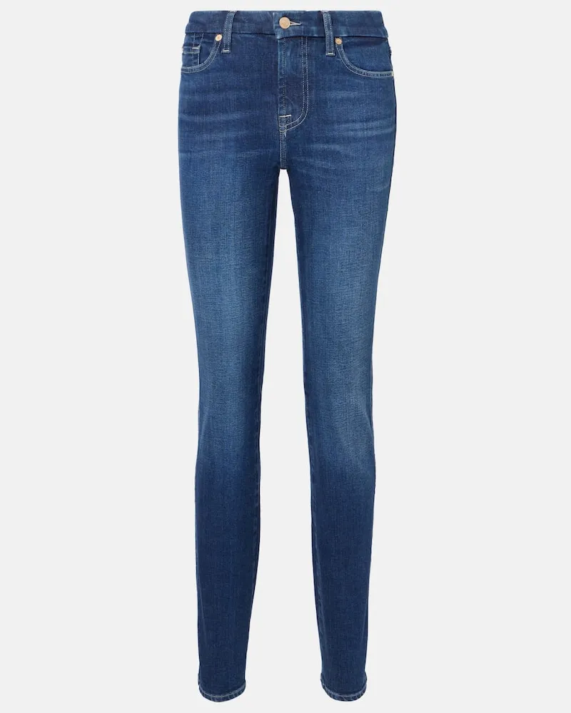 7 for all mankind Jeans regular Kimmie a vita alta Blu