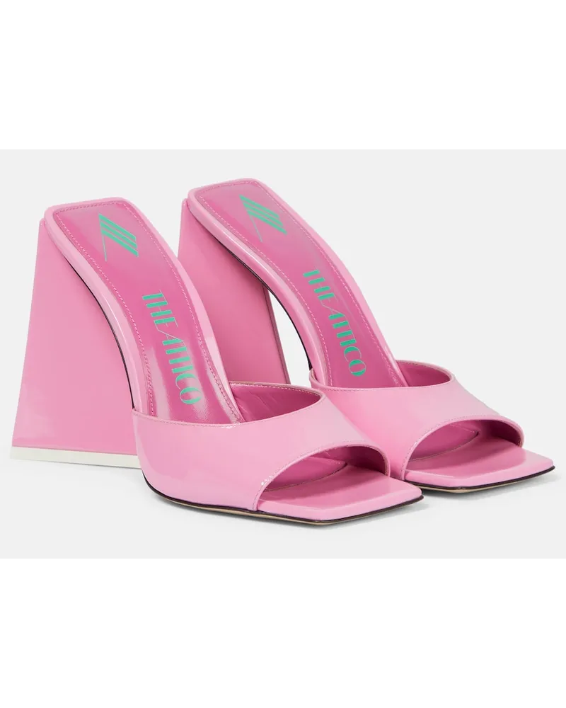 ATTICO Mules Devon in vernice Rosa