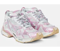 Balenciaga Sneakers Runner in nylon e mesh Rosa