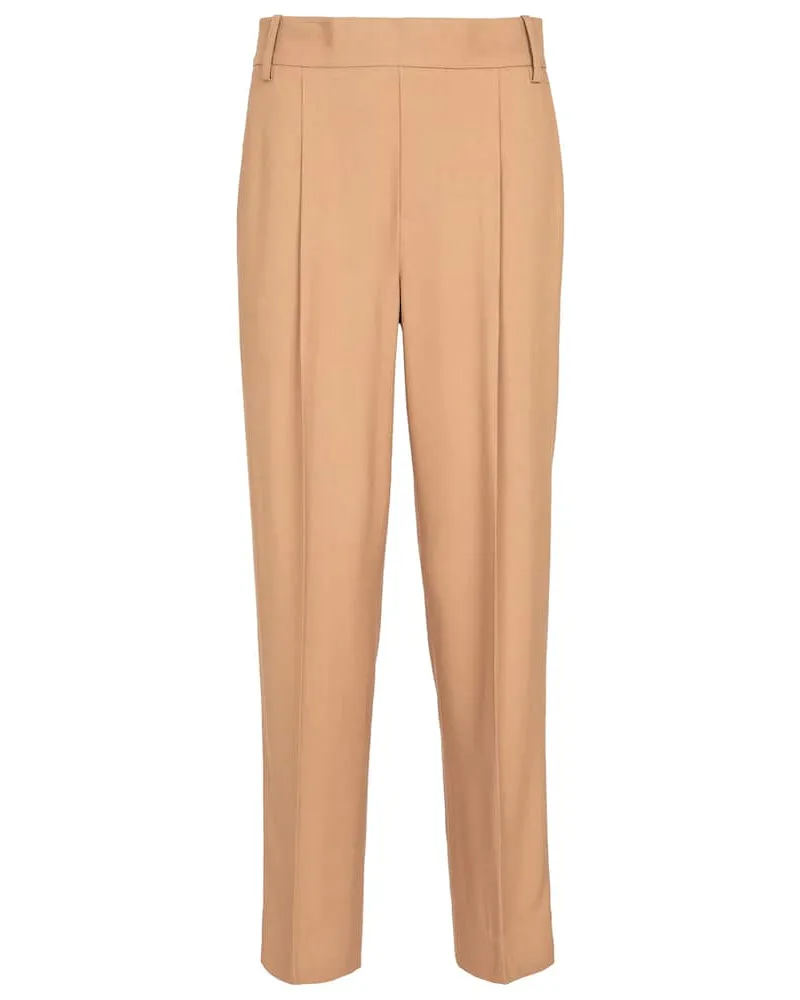 Vince Pantaloni a vita alta Marrone