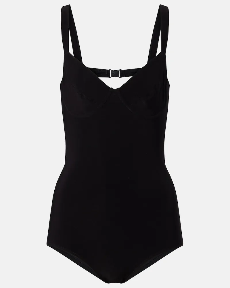 Norma Kamali Body Vogue Mio in jersey Nero