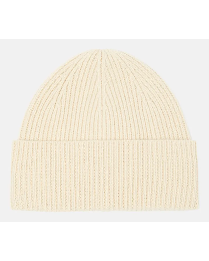Totême Berretto in lana e cashmere Neutro