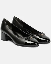 Tory Burch Pumps Bow in pelle Nero