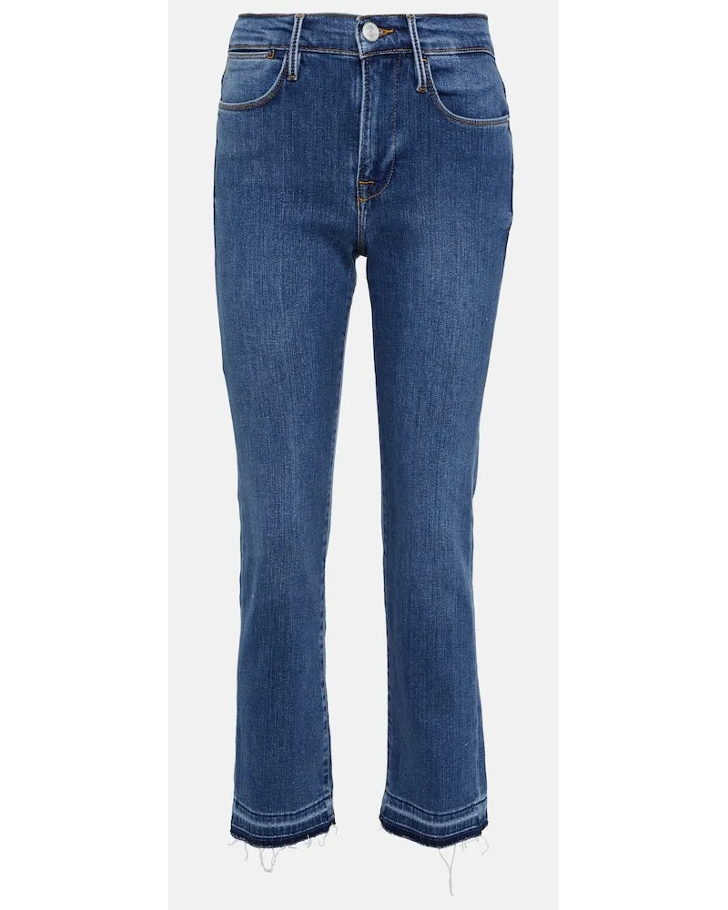 Frame Denim Jeans regular Le High a vita alta Blu