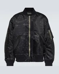 Sacai x Eric Haze - Bomber con stampa Nero