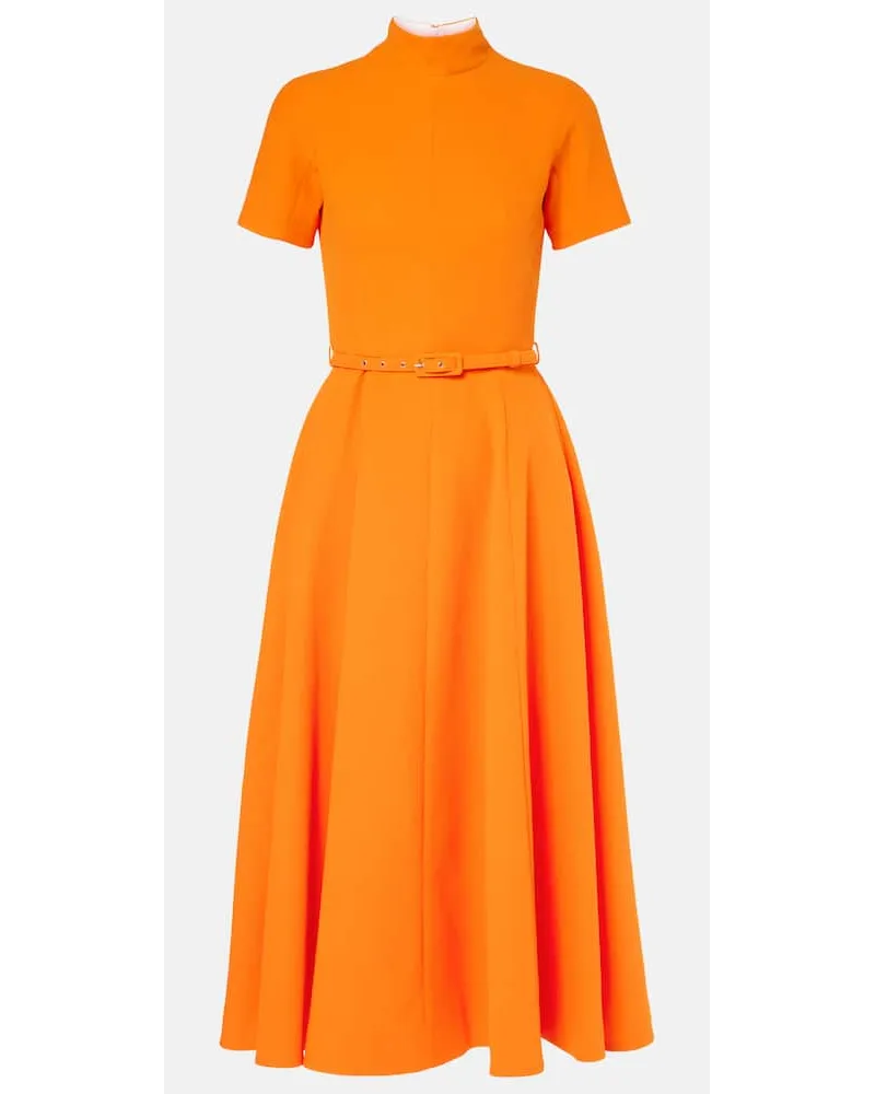 EMILIA WICKSTEAD Abito midi Camilla Arancione
