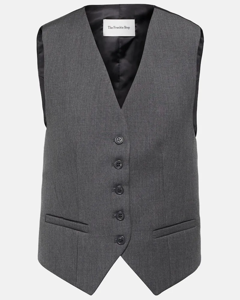 FRANKIE Shop Gilet Gelso Grigio
