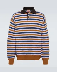 Ermenegildo Zegna x The Elder Statesman - Polo in cashmere e lana Multicolore