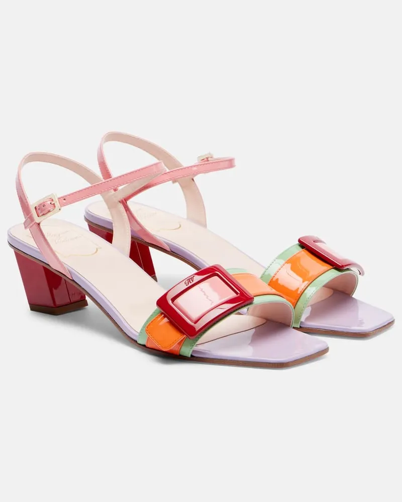 Roger Vivier Sandali Belle Vivier in vernice Multicolore