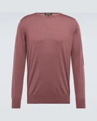 Loro Piana Pullover in lana Rosso