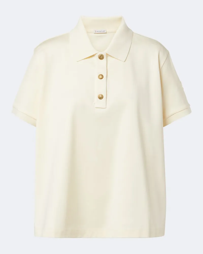 Moncler Polo in cotone Giallo