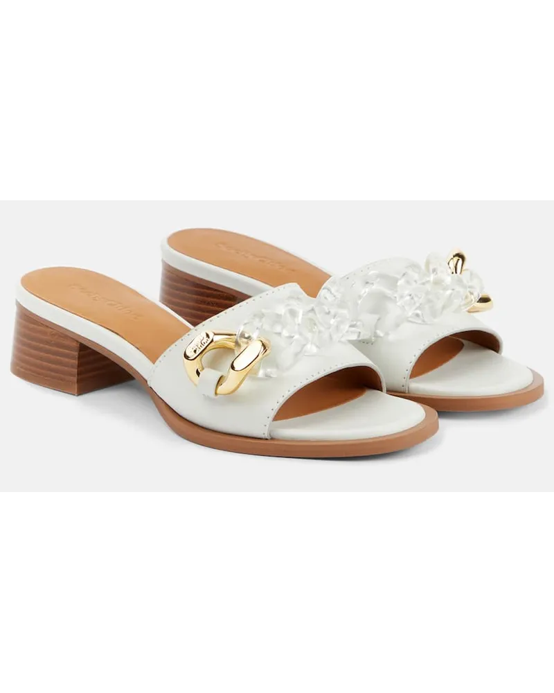 See by Chloé See By ChloÃ© Mules in pelle Bianco