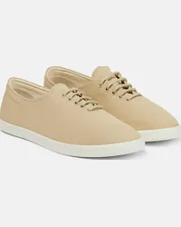 The Row Sneakers in canvas Bianco