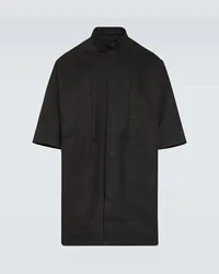 Rick Owens Giacca Edfu Magnum in cotone Nero