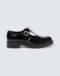 Prada Scarpe Mary Jane in pelle Nero