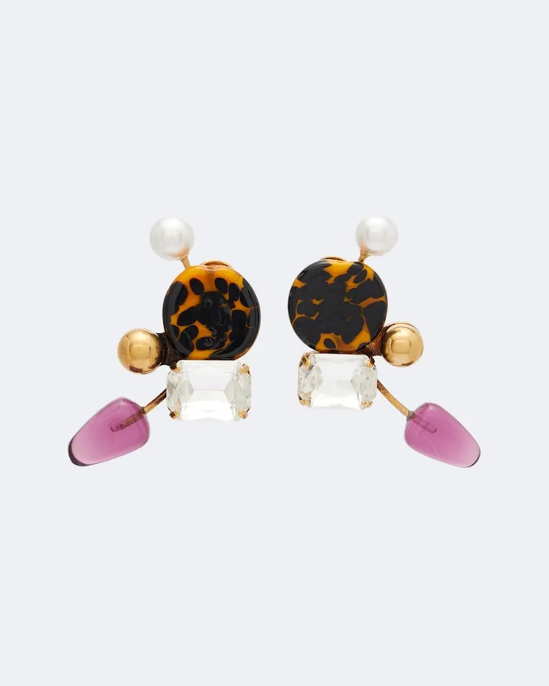 Dries van Noten Orecchini Multicolore
