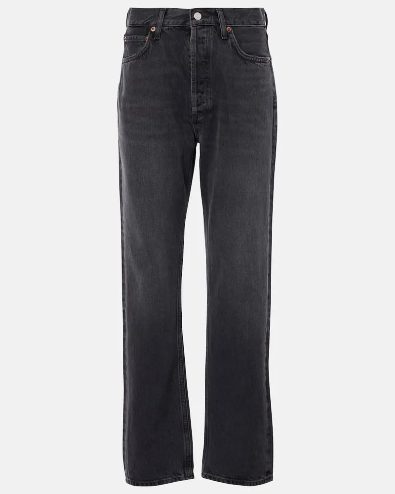 AGOLDE Jeans regular â90s Pinch Waist a vita alta Nero