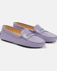 TOD'S Mocassini Gommino in pelle Viola