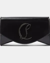 Christian Louboutin Clutch Loubi54 in vernice Nero