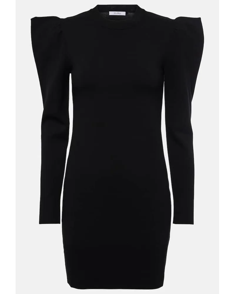 Max Mara Abito corto in maglia Nero