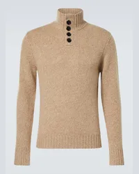 ALLUDE Pullover in cashmere Marrone