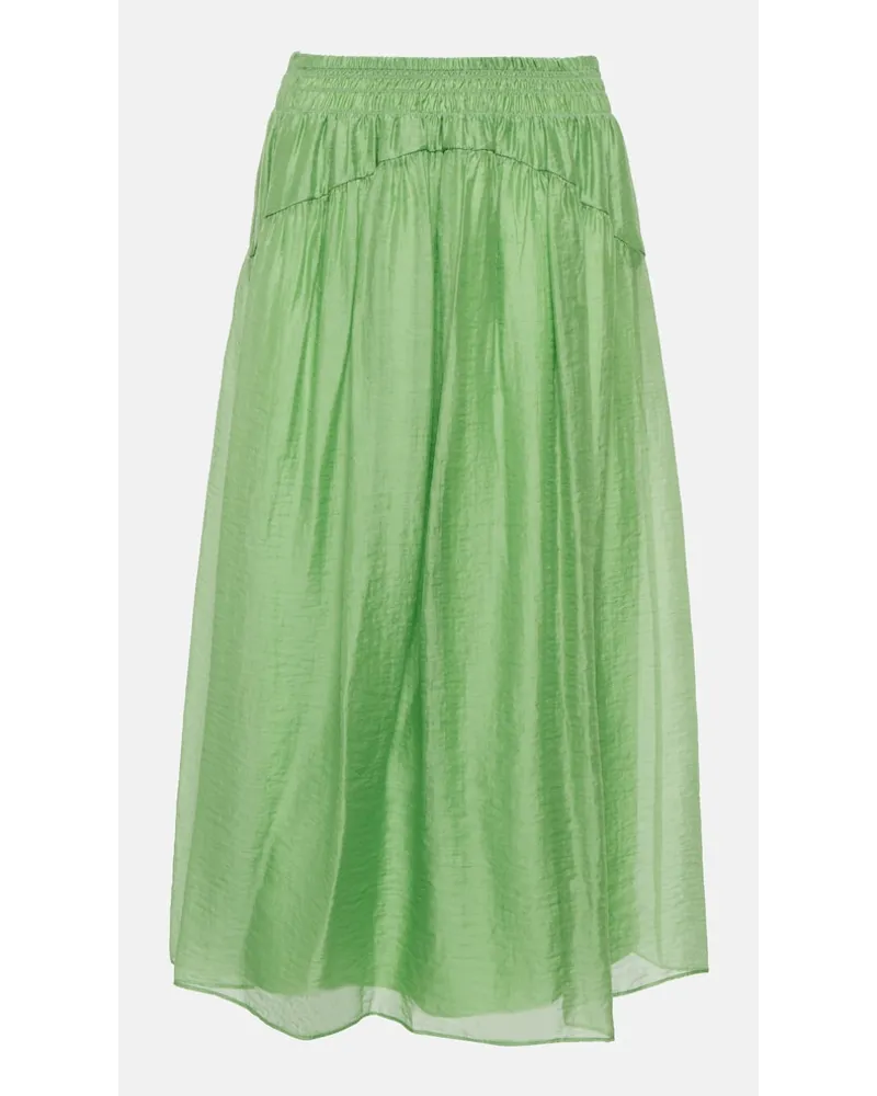 Vince Gonna midi drappeggiata Verde