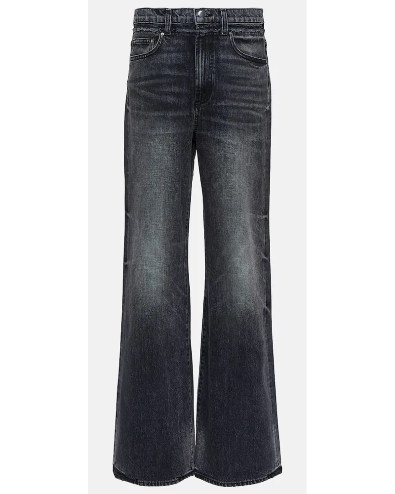 Amiri Jeans a gamba larga Nero