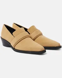 Proenza Schouler Mocassini Bronco in suede Beige