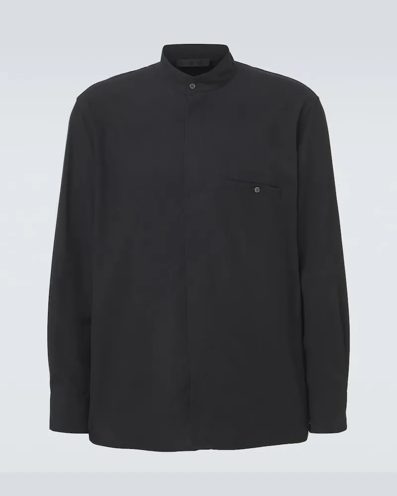 SAMAN AMEL Camicia Dom in seta Nero