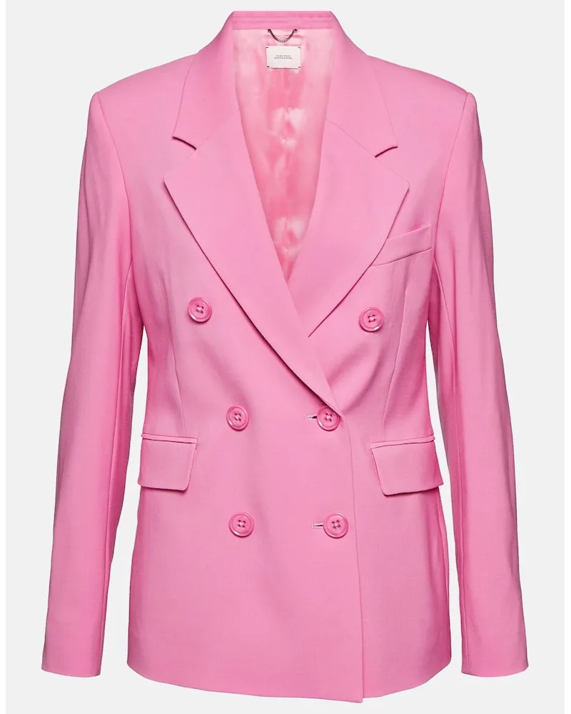 Dorothee Schumacher Blazer doppiopetto Striking Lightness Rosa