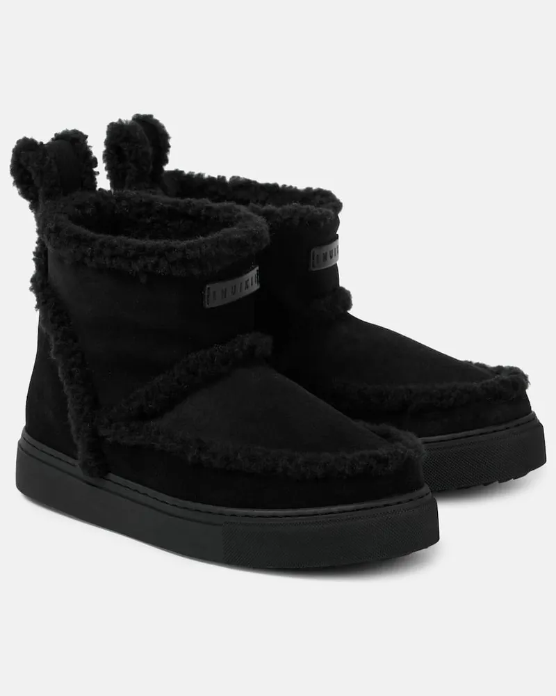 INUIKII Stivaletti Classic in suede Nero