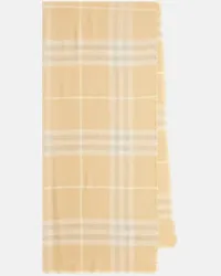 Burberry Sciarpa in lana Burberry Check Beige