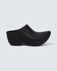 Balenciaga Mules Technoclog in gomma Nero