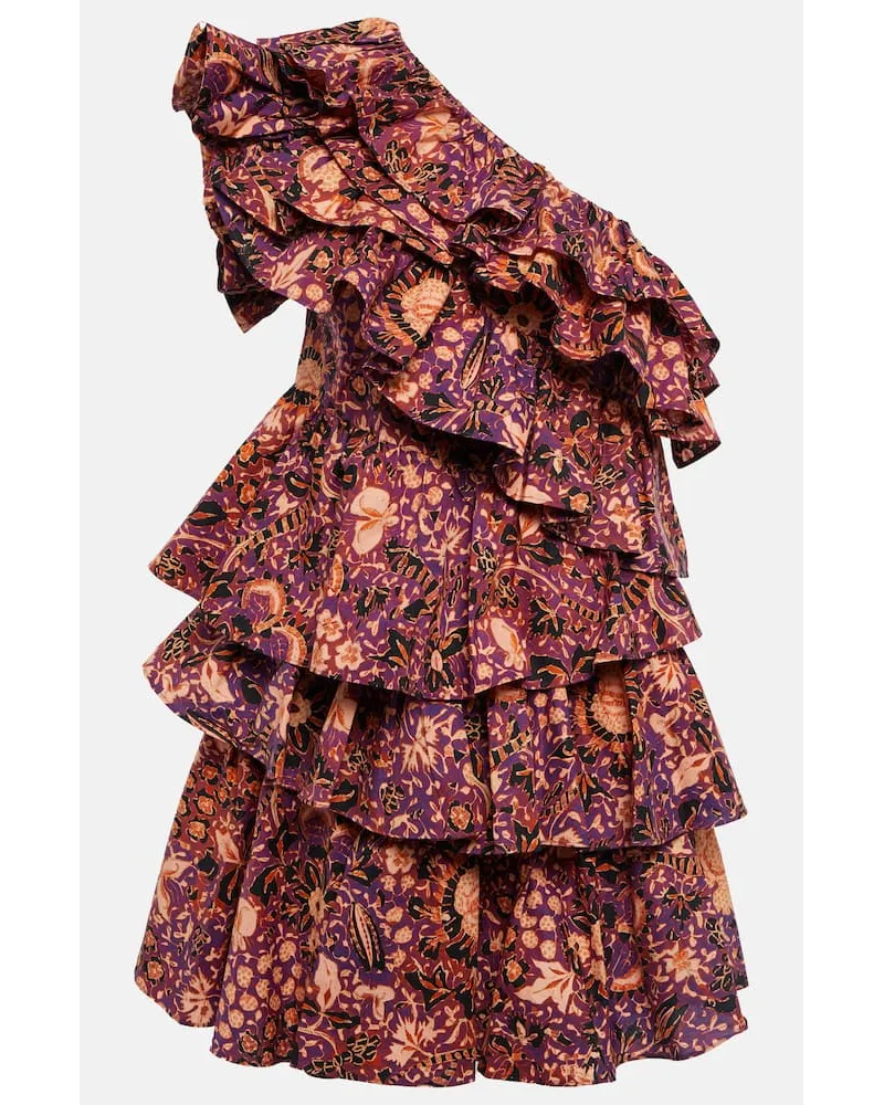Ulla Johnson Miniabito Naomi in popeline di cotone Multicolore