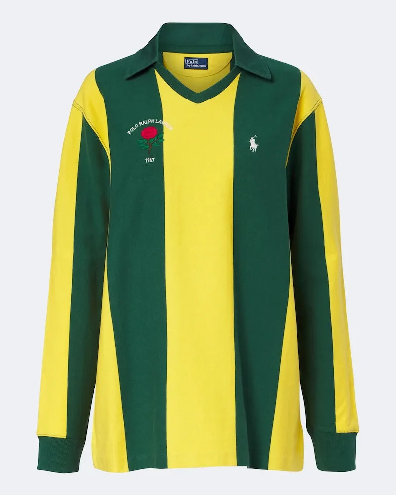 Ralph Lauren Polo in jersey di cotone a righe Multicolore