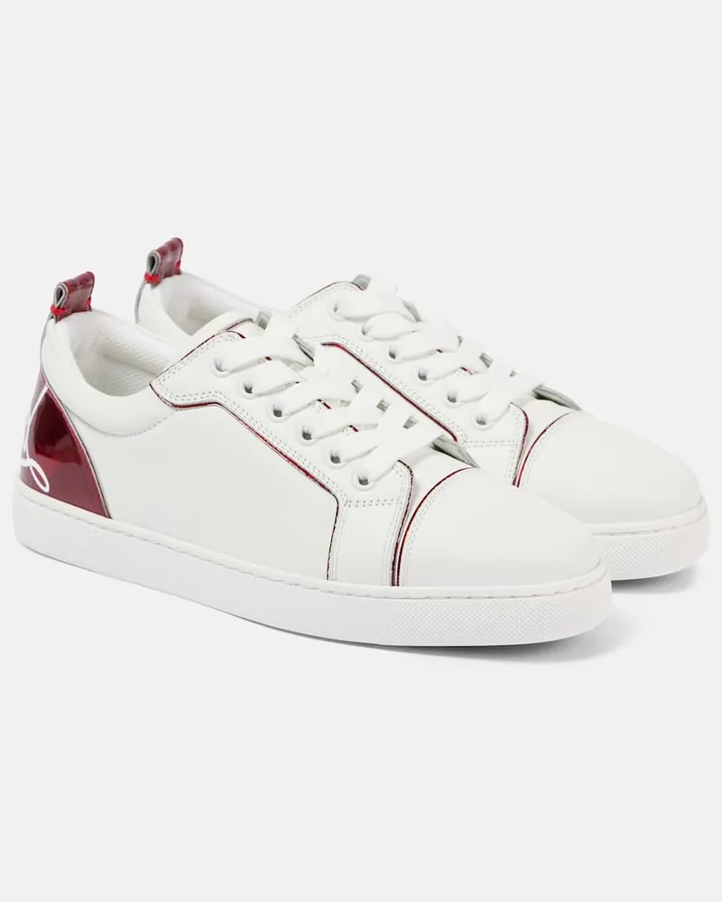 Christian Louboutin Sneakers Fun Louis in pelle Bianco