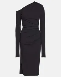 Dolce & Gabbana Abito midi in jersey Nero